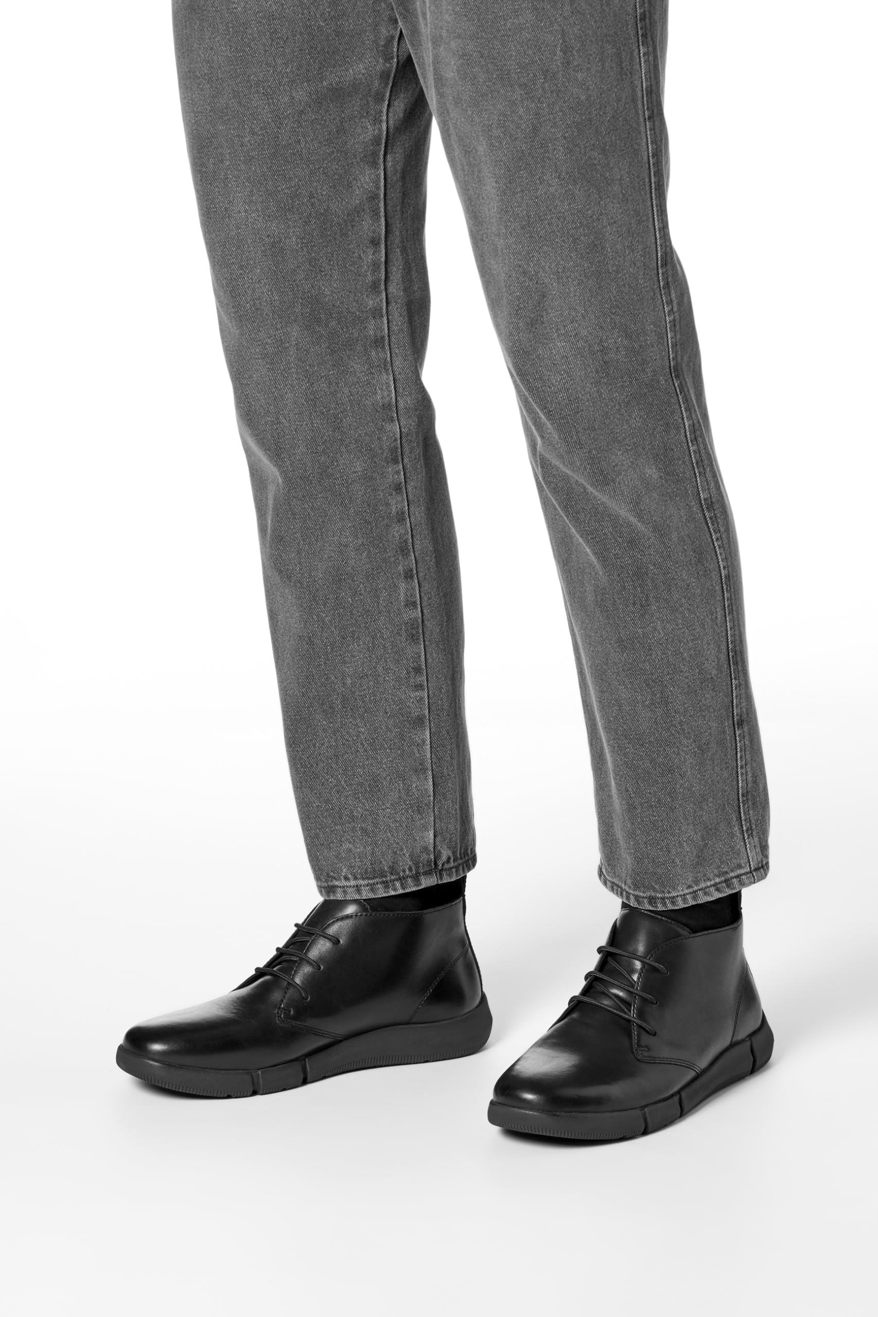 Geox MAN U ADACTER M ANKLE BOOTS BLACK 41_EU