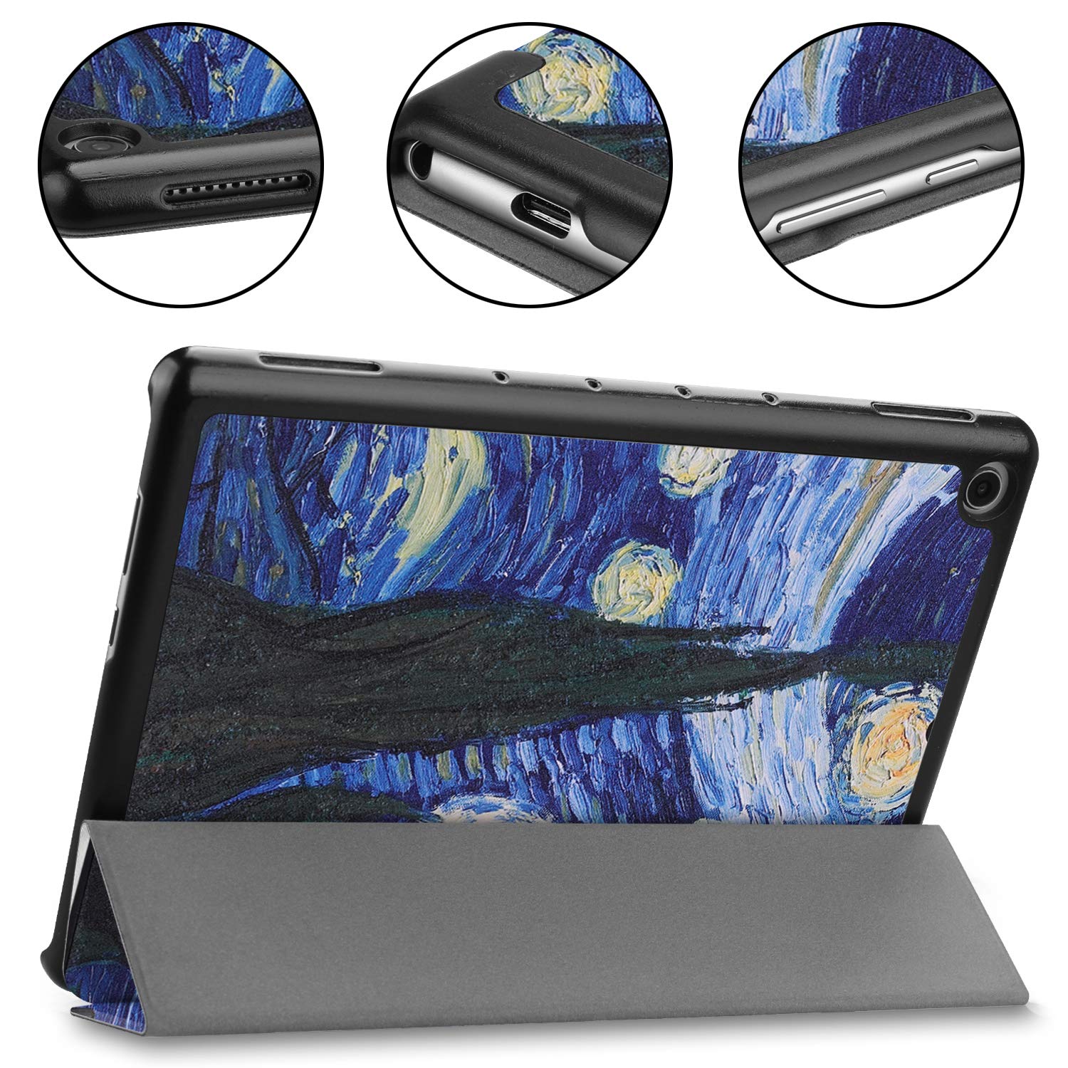 Acelive Hülle Case Schutzhülle Für Huawei Mediapad M5 Lite 10 10.1