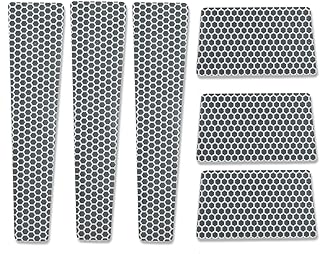 3 Pack Reflective Hard Hat Stickers for Safety Helmet, Hardhat Stickers and Decals for Adults, Helmet Stickers, Welding Stickers, Construction Stickers for Men