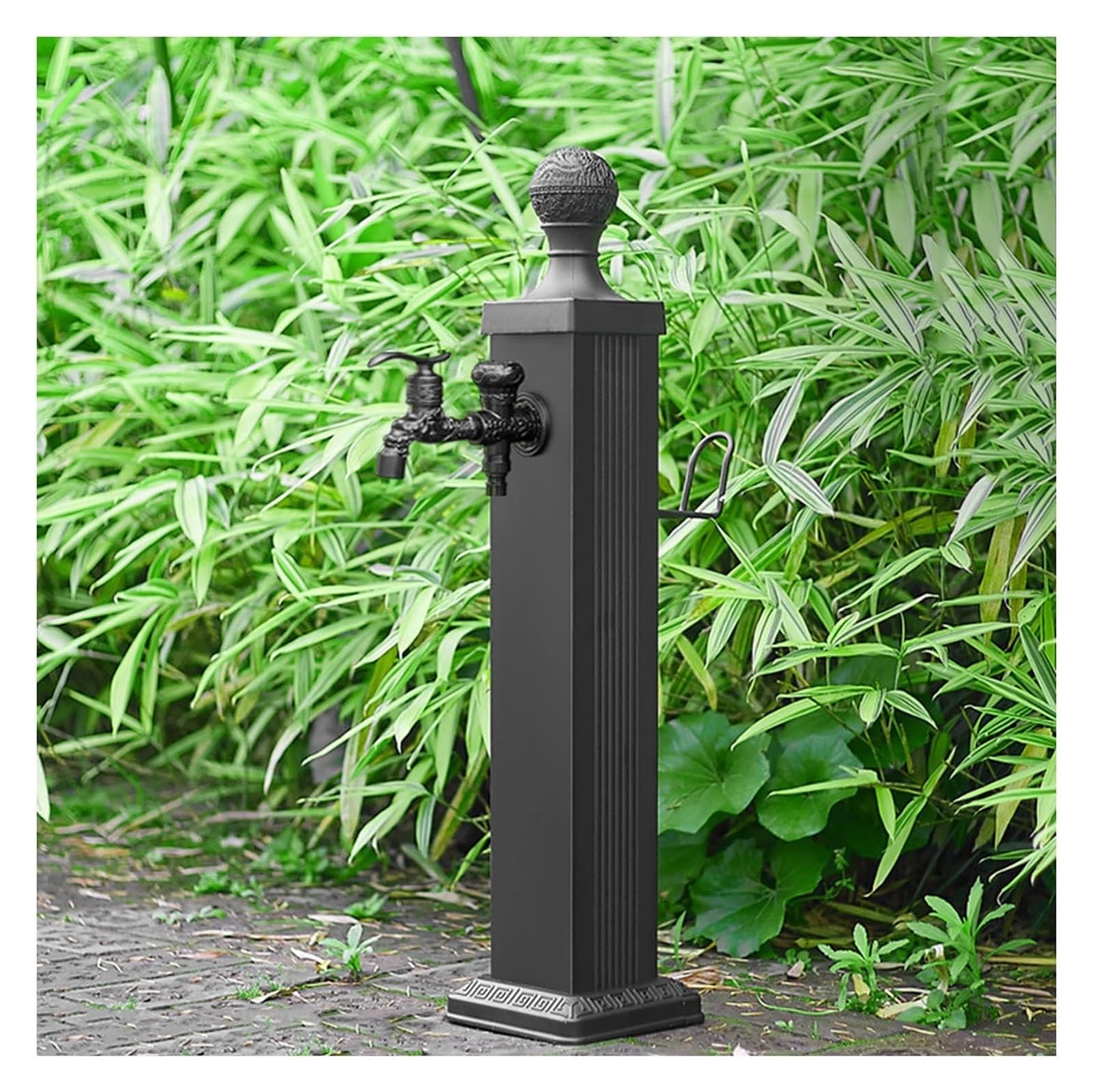 Zqfhsx Low Copper Garden Water Column Faucet With Frost Proof Yard Hydrant And Fountain Feature