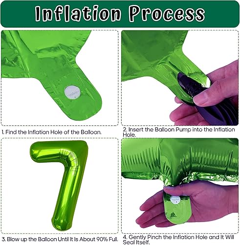 Miniatura 4 de 9 globos grandes de números moxicanos con globos de fiesta, globos de fiesta mexicana, decoraciones de fiesta de fiesta, decoraciones de fiesta de