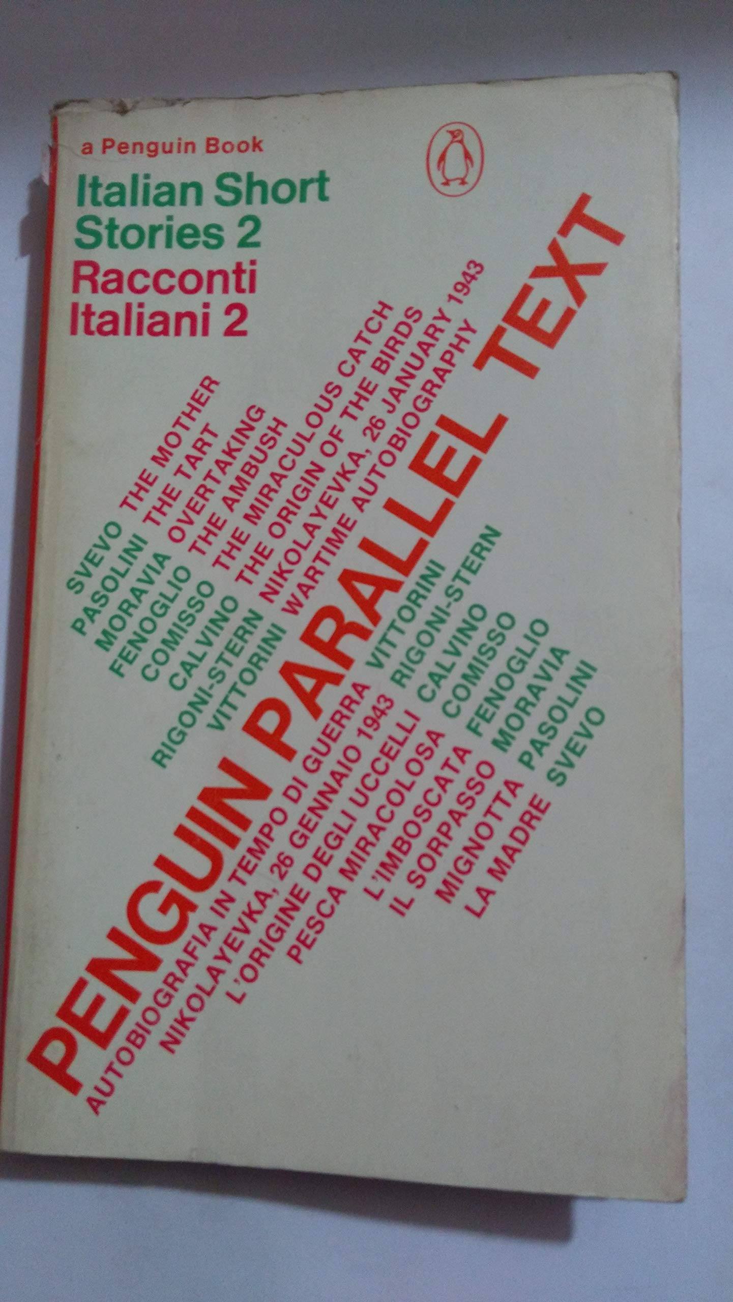 Italian Short Stories: Racconti In Italiano: Volume 2 (Penguin Parallel Texts ,