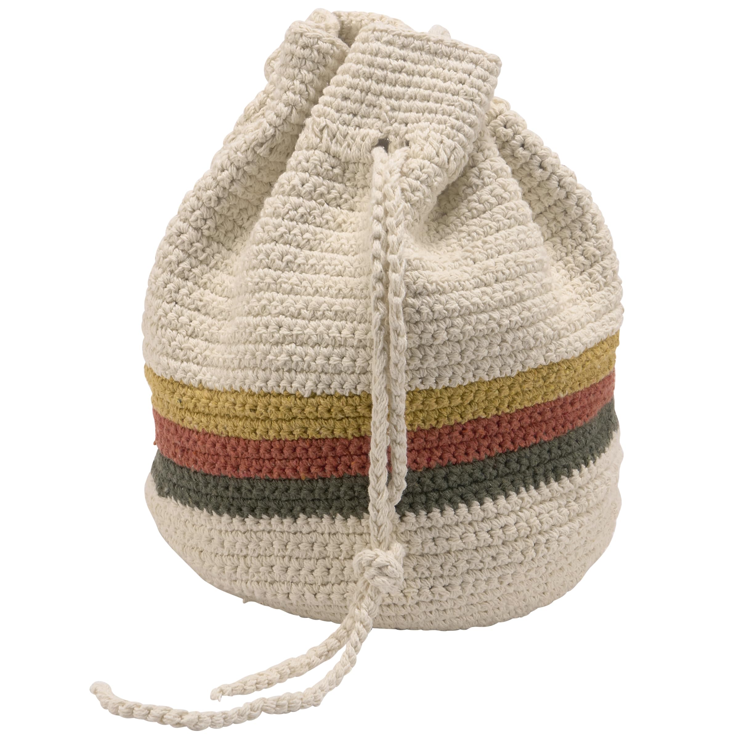 Primitives by Kathy Bolsa con cordón, rayas bohemias
