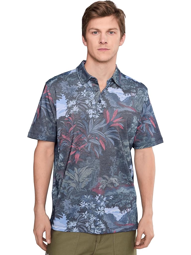 Navy Tommy Bahama Geneva Jungle Polo
