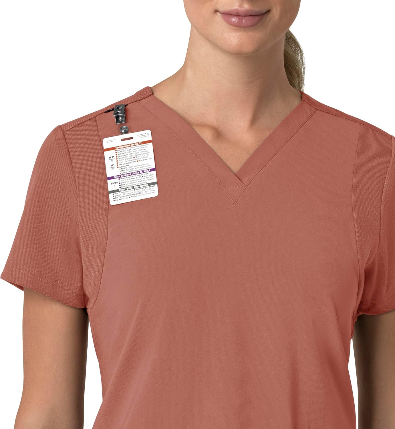 Carhartt Scrubs C13210 Women's Force® Cross-Flex Modern Fit Flex Panel - Image 7