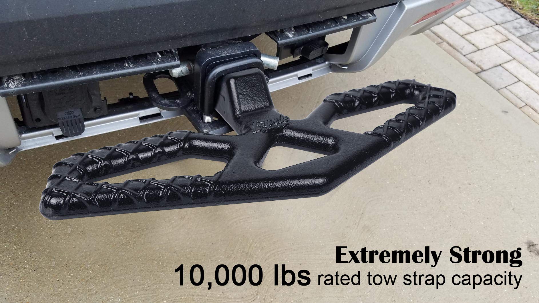 Eapele Tow Hitch Step for 2 inch Receivers, Solid Steel Construction