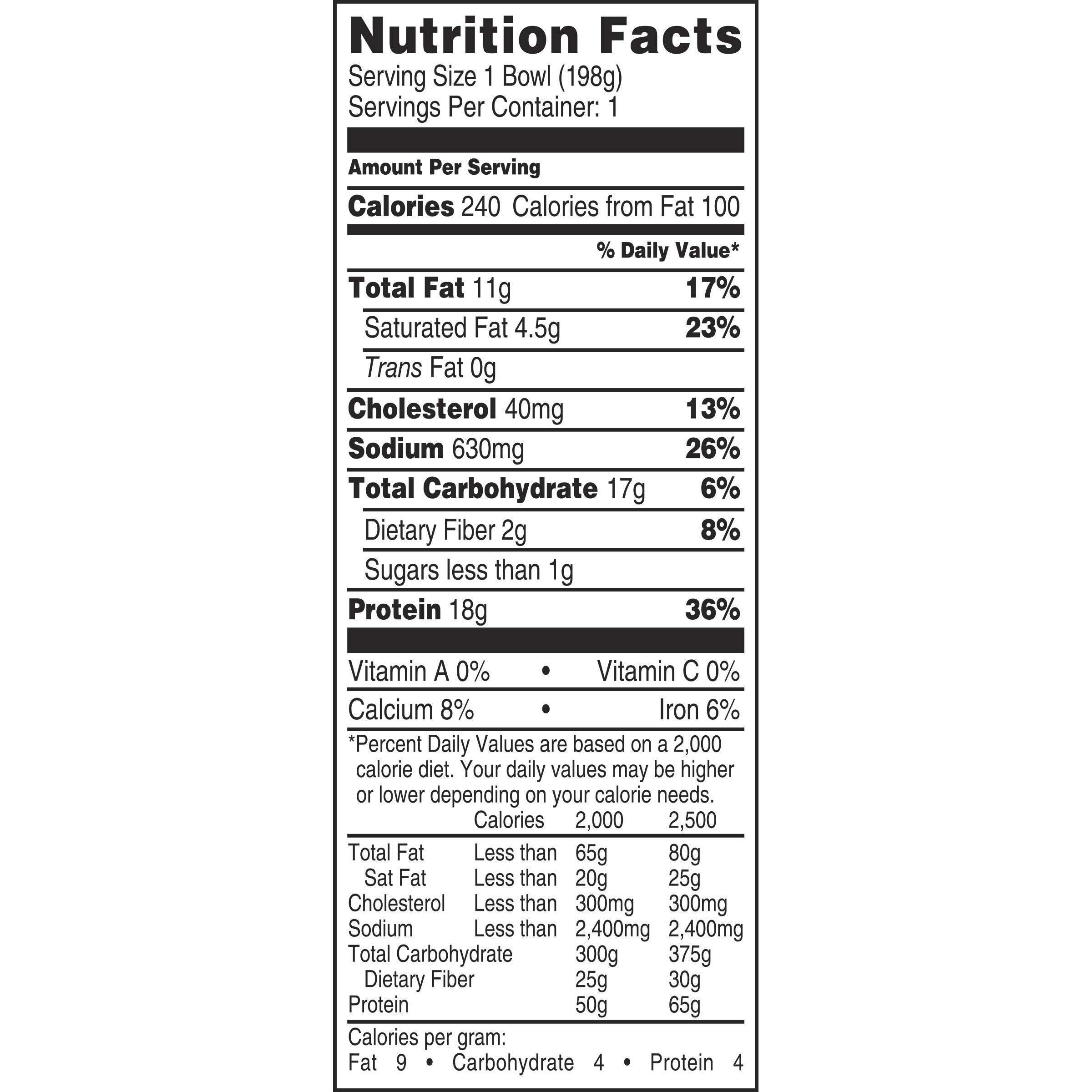 Jimmy Dean Delights Turkey Sausage Breakfast Bowl Single Serve Frozen — view 9