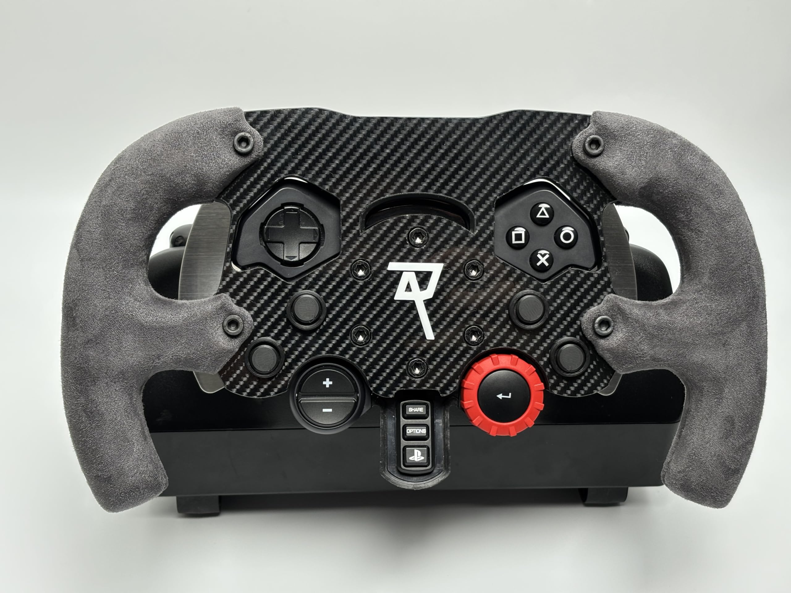 for Logitech G29/G920/G923 Racing Add On F1 Wheel Mod Gray Special Edition Carbon