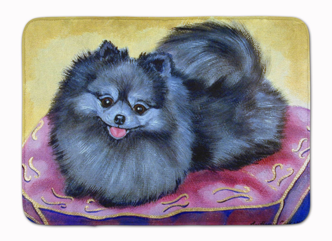 Caroline's Treasures Pomeranian Floor Mat, Multicolor