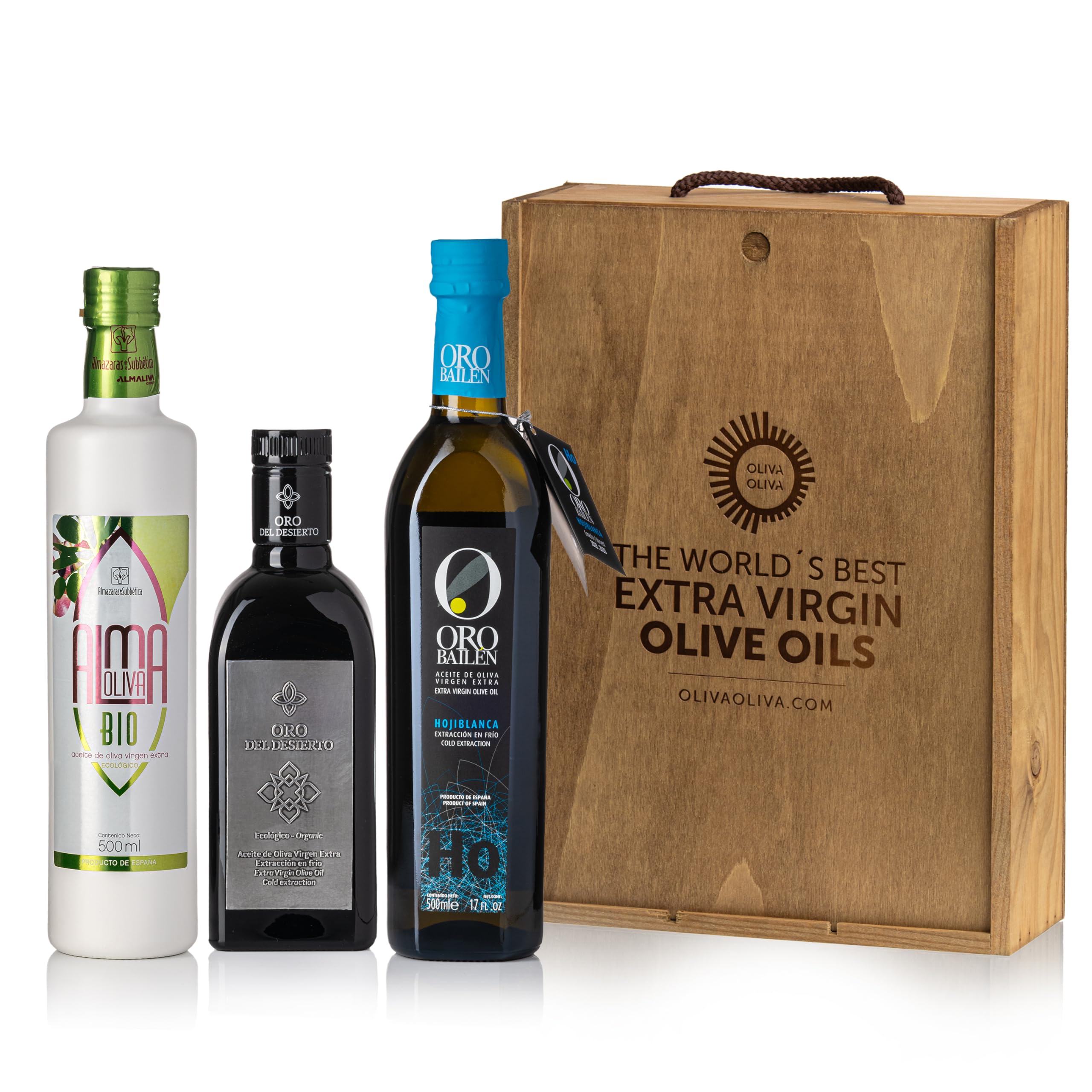 olivaolivaBest Oils of the World Olive Japan 2023 - Gift Box 3x500ml