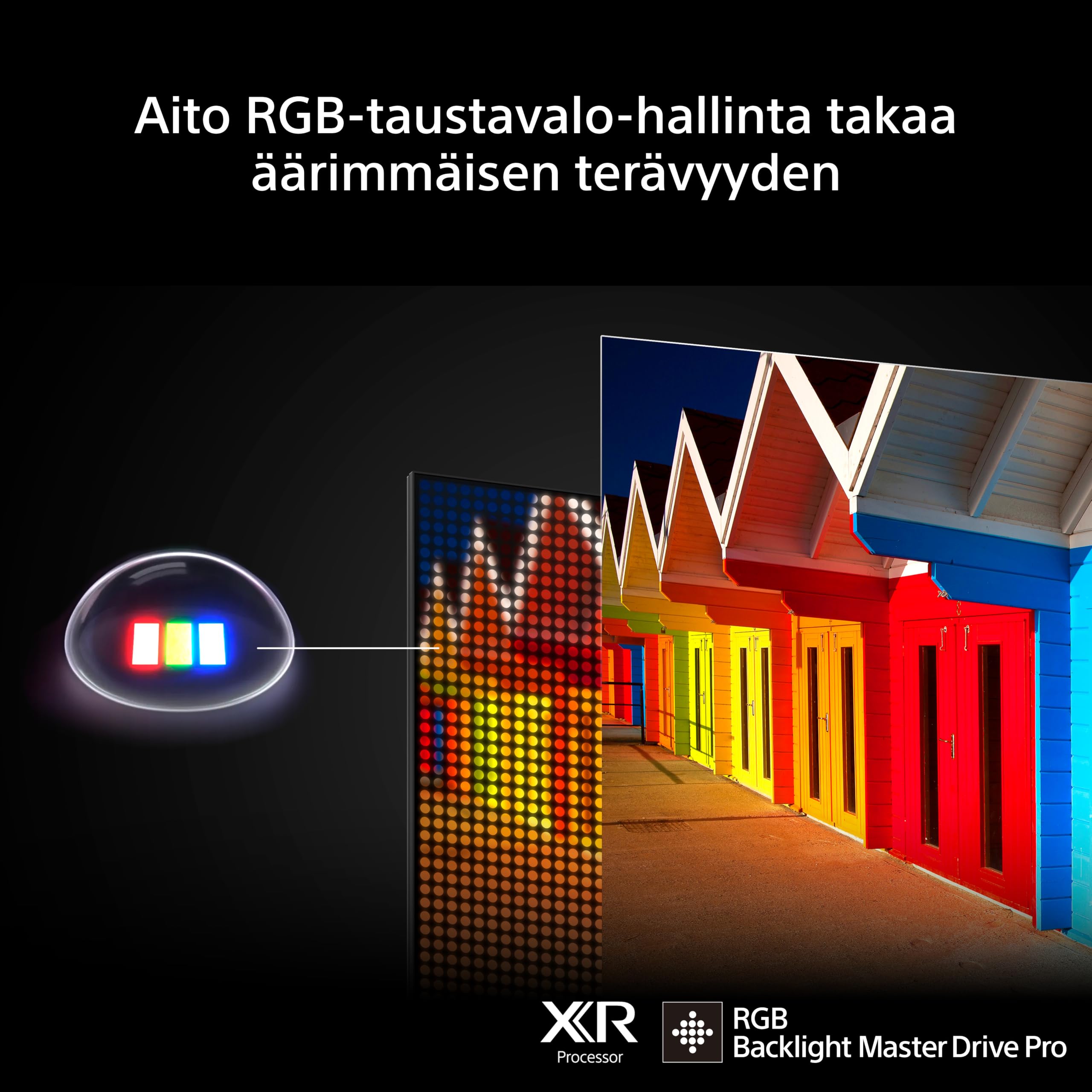 Sony BRAVIA 7 II True RGB 55 Inch TV, 4K Smart TV (Google TV), RGB LED, XR Processor with AI Technology, 120hz Television with Dolby Vision/Atmos, PS5 compatibility, 55XR75M2, 2026 Model