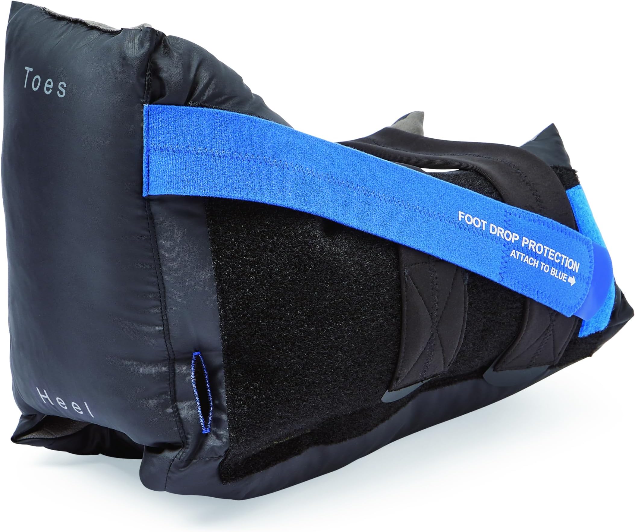 Medline HeelMedix Advanced Heel Protector, Standard Size for 11"-19" Calf Circumference, Pressure Ulcer Prevention Boot, Single Pack