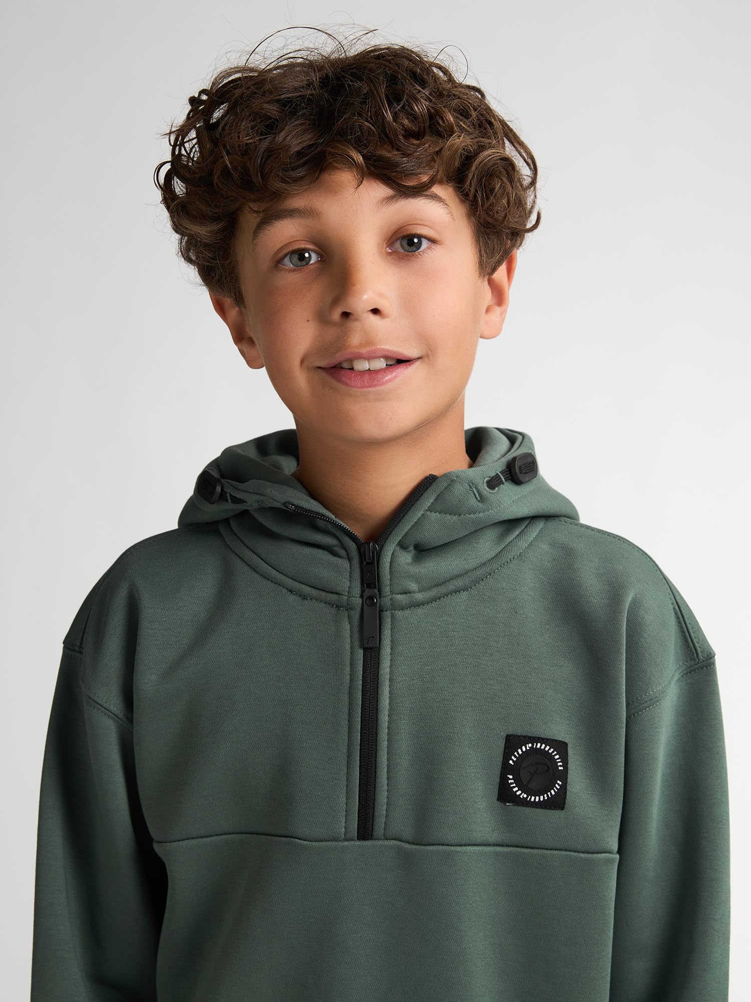 Petrol Industries - Hoodie mit Reißverschluss Redwood