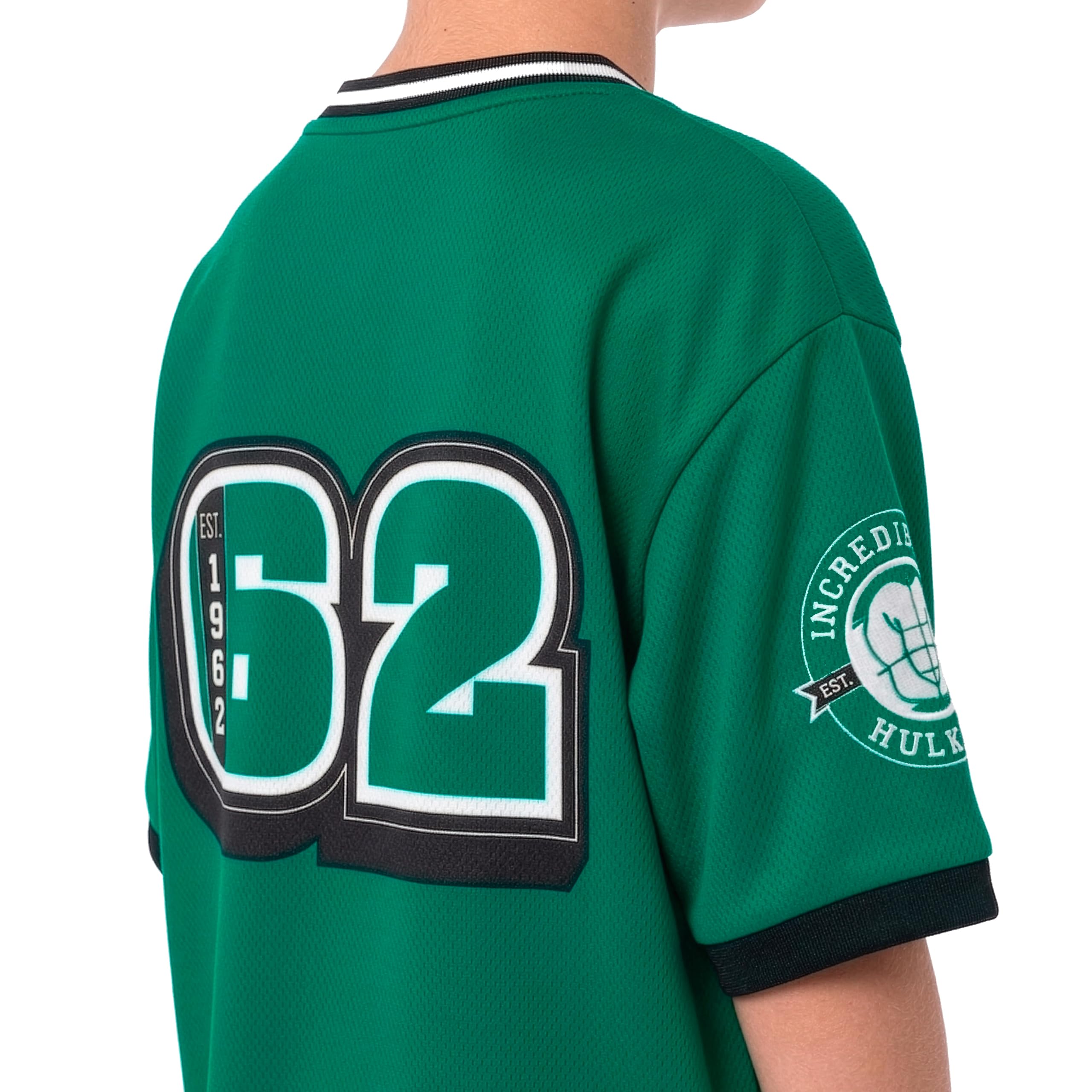 Marvel The Incredible Hulk Camiseta de Fútbol Infantil para Niño