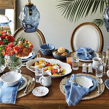 Juliska Berry & Thread Dinner Plate - Chambray