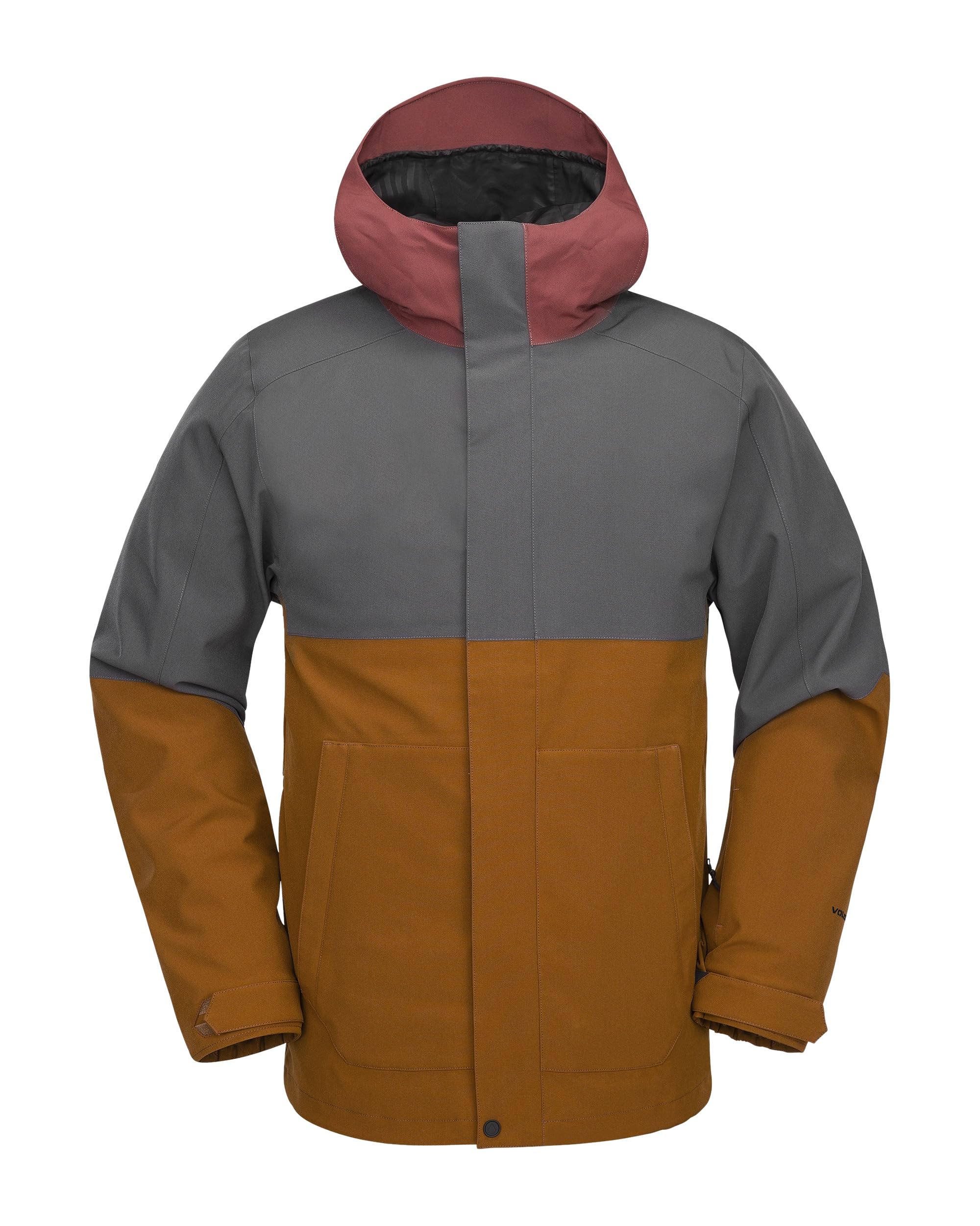 Volcom Men's Brighton Hooded Snowboard Ski Winter Jacket
