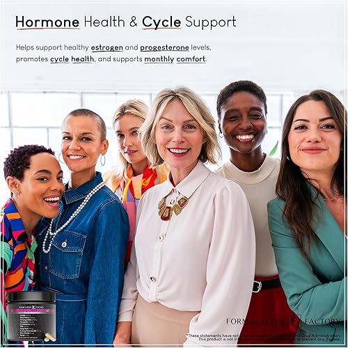 Miniatura 7 de Formulation Factory She's Obsessed Maximizador de equilibrio hormonal 10 en 1 con shilajit, maca, ashwagandha, DIM, Dong Quai, zinc y más para