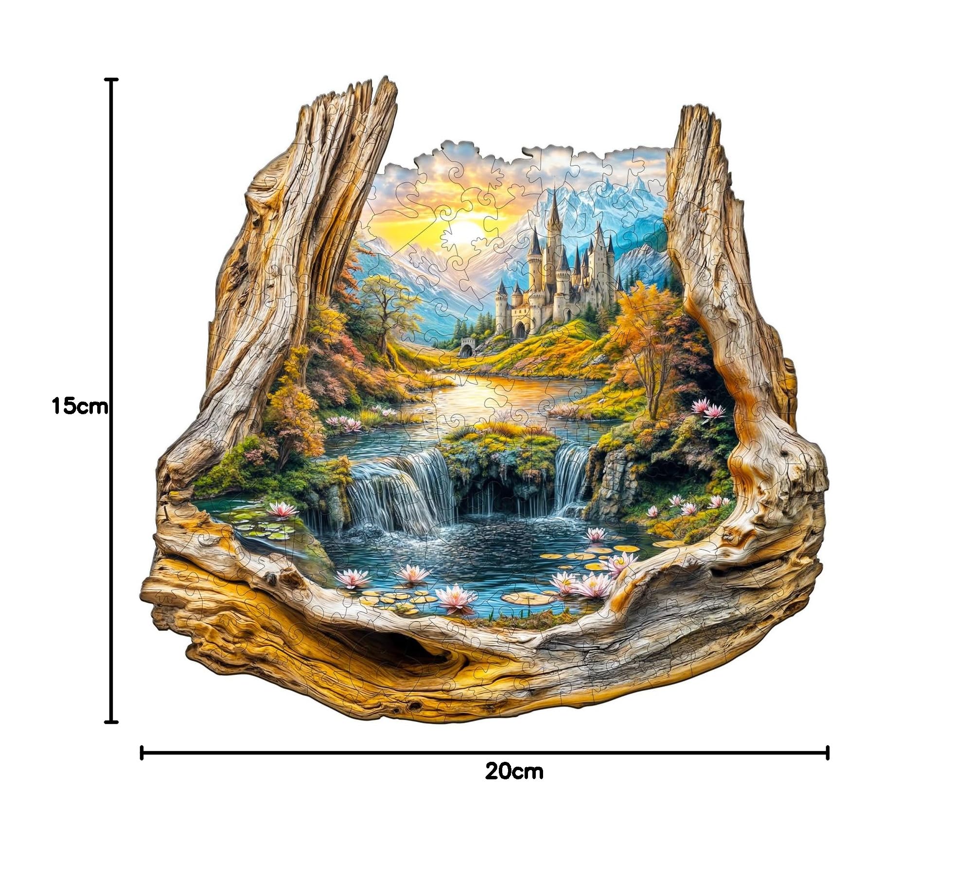 Puzzle de Madera para Adultos,Marco Encantado Rompecabezas de Madera, Rompecabezas de Partes de Animales, Puzzle de Adultos con Caja Wooden Puzzles (230 Piezas-L-34 * 30.9cm)