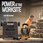 Schumacher DSR119 DSR ProSeries Rechargeable AGM Jump Starter-1800A, 12V-with 12V DC Power Port