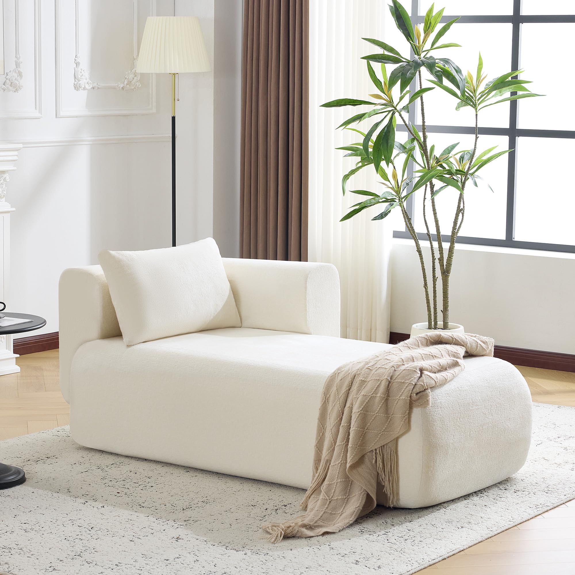 Amazon.com: Bezseller Upholstered Chaise Lounge Indoor, Comfy