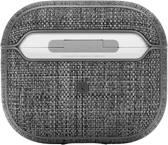 Incase Airpods Case in Woolenex - Airpod 3rd Generation Case - Durable, Lightweight and Protective Cover with Premium Fabric, Scratch-Resistant Design, and Precision Fit for Everyday Use - Asphalt