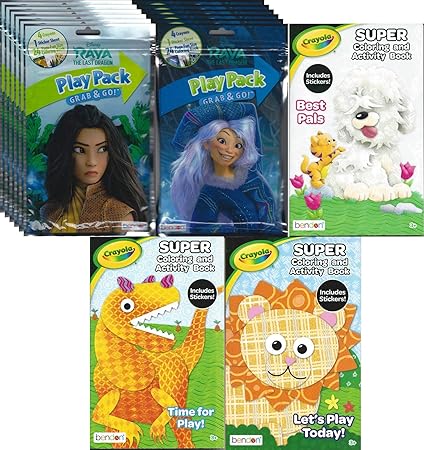 Amazon.com: Raya and the Last Dragon Grab n Go Play Packs (12 ...