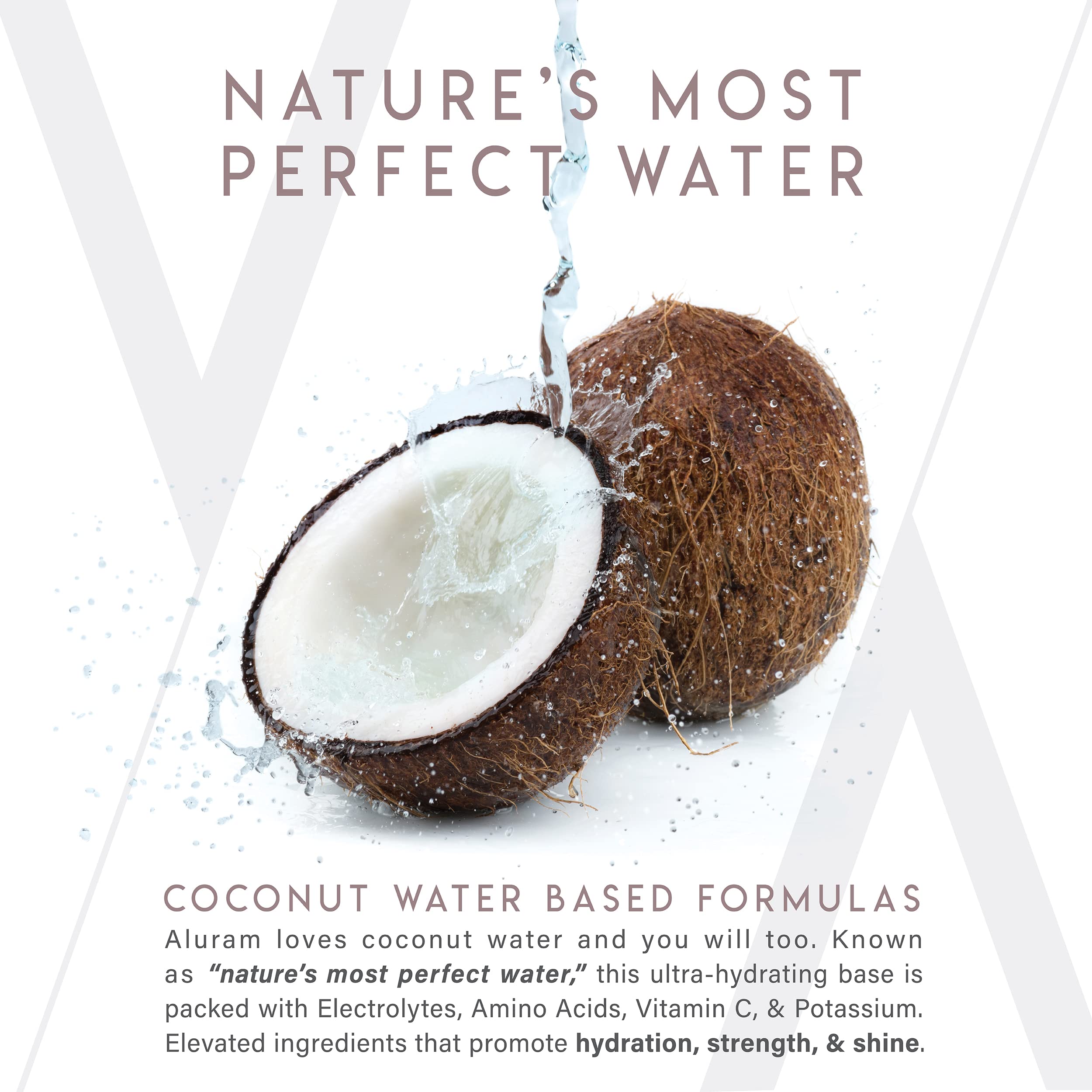 ALURAM Coconut Water Infusion Nawilżająca odżywka do włosów kręconych, lekka wilgoć 100 ml