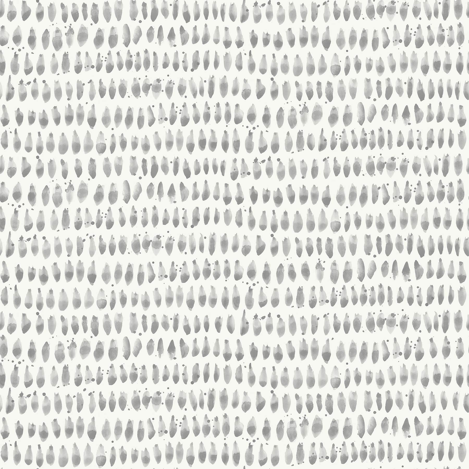 INHOMENHS3761 Scattered Wallpaper, White