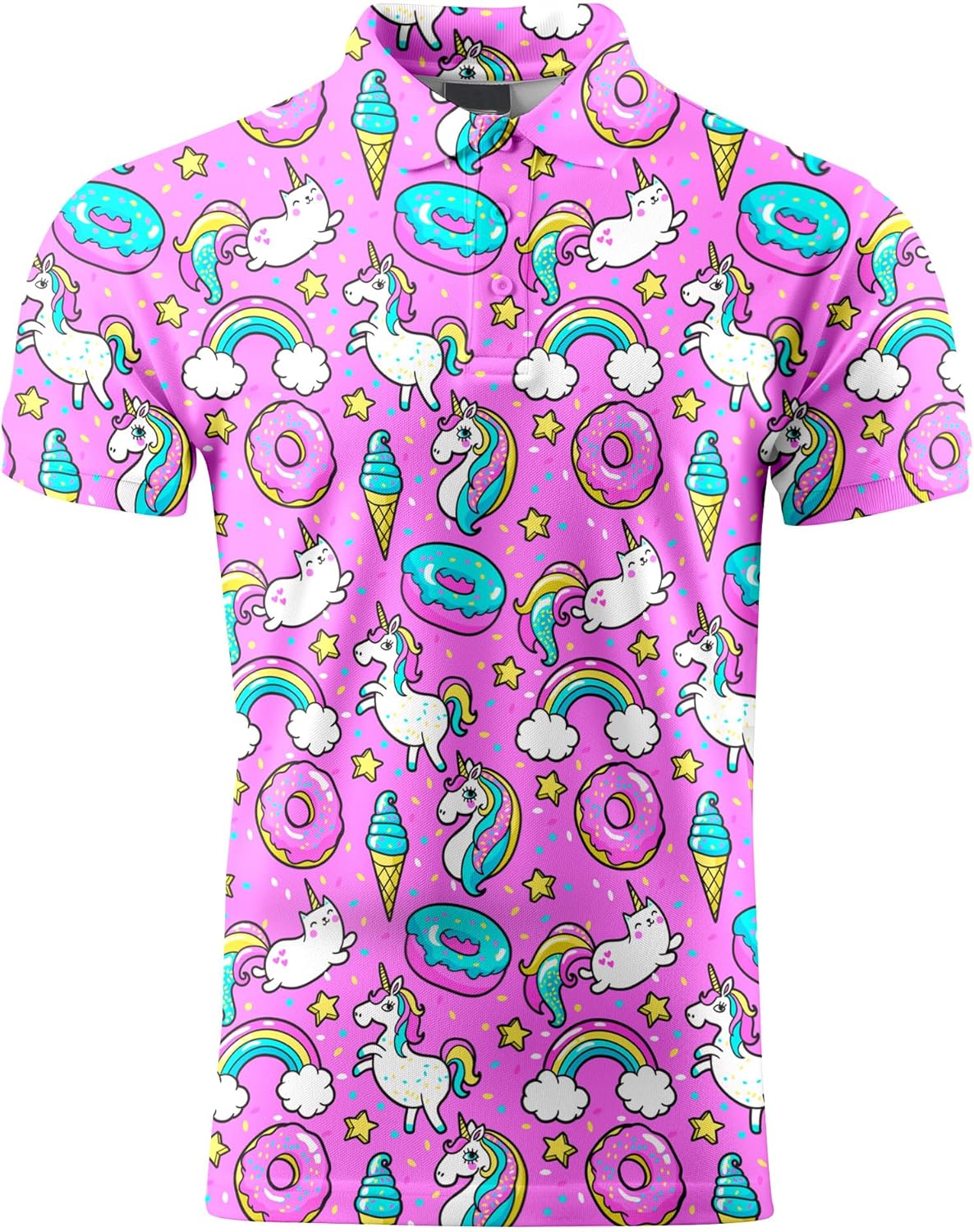 Funny Golf Shirts for Men,Mens Hawaiian Shirts Short Sleeve Novelty Crazy Golf Shirts