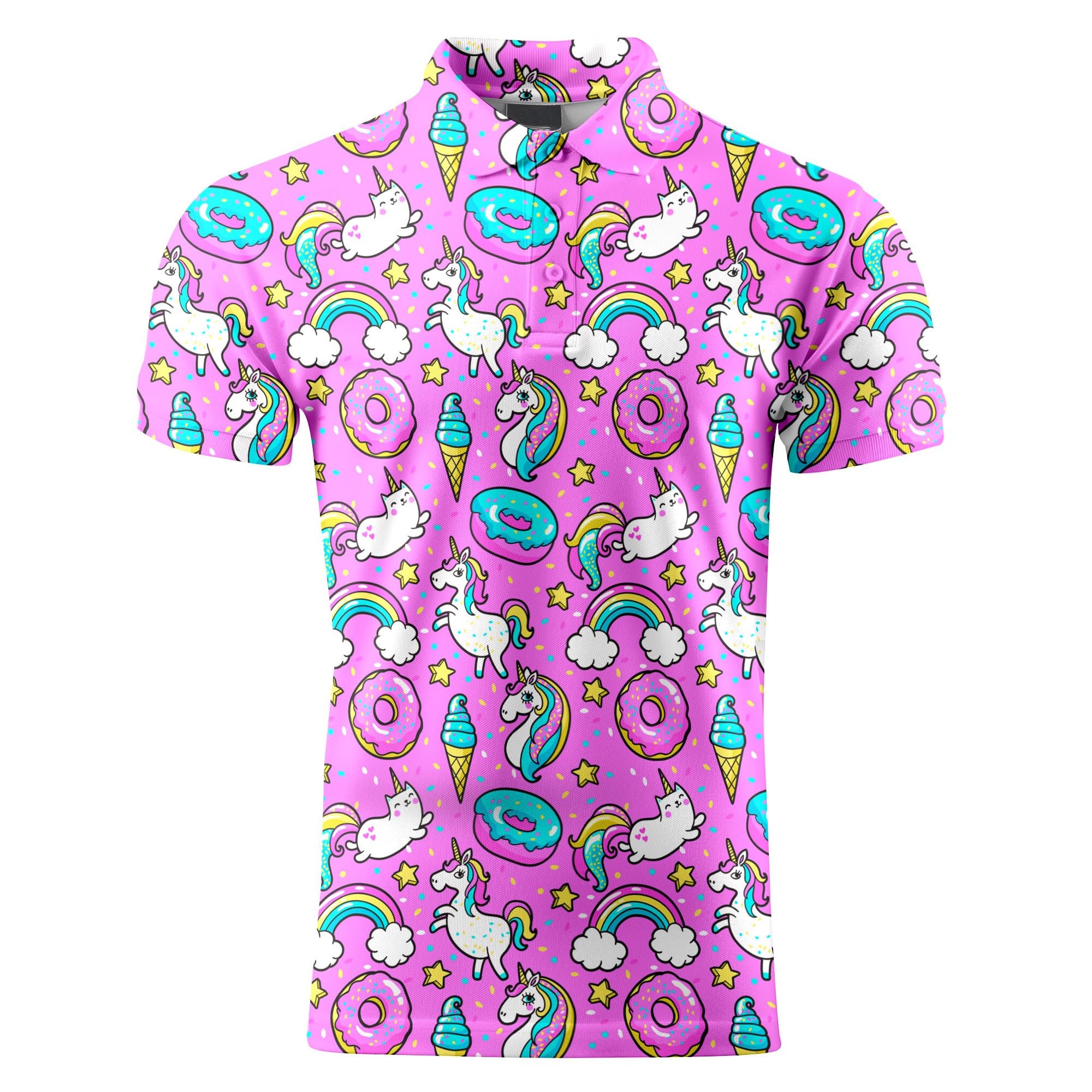 Funny Golf Shirts for Men,Mens Hawaiian Shirts Short Sleeve Novelty Crazy Golf Shirts