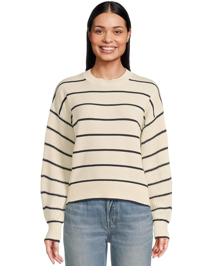 Madewell Stripe Taylor Femme Sleeve Lightweight C - Main View