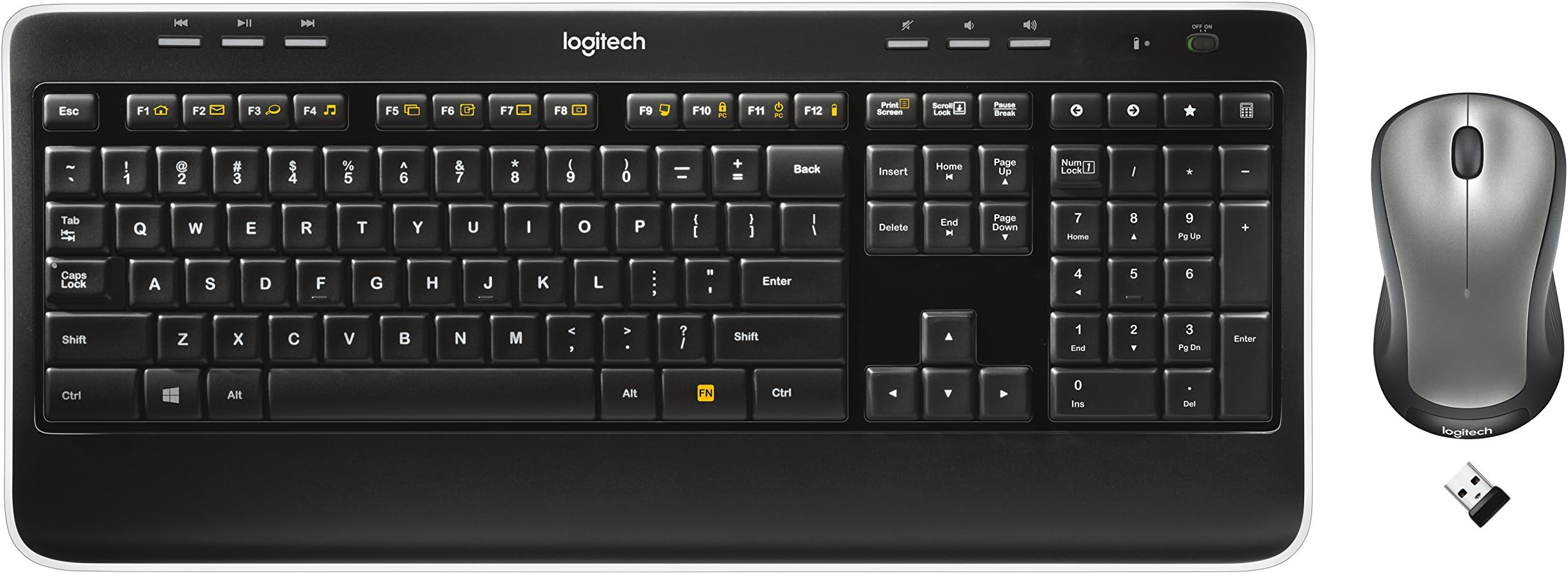 Logitech Wireless Combo MK520 - UK layout