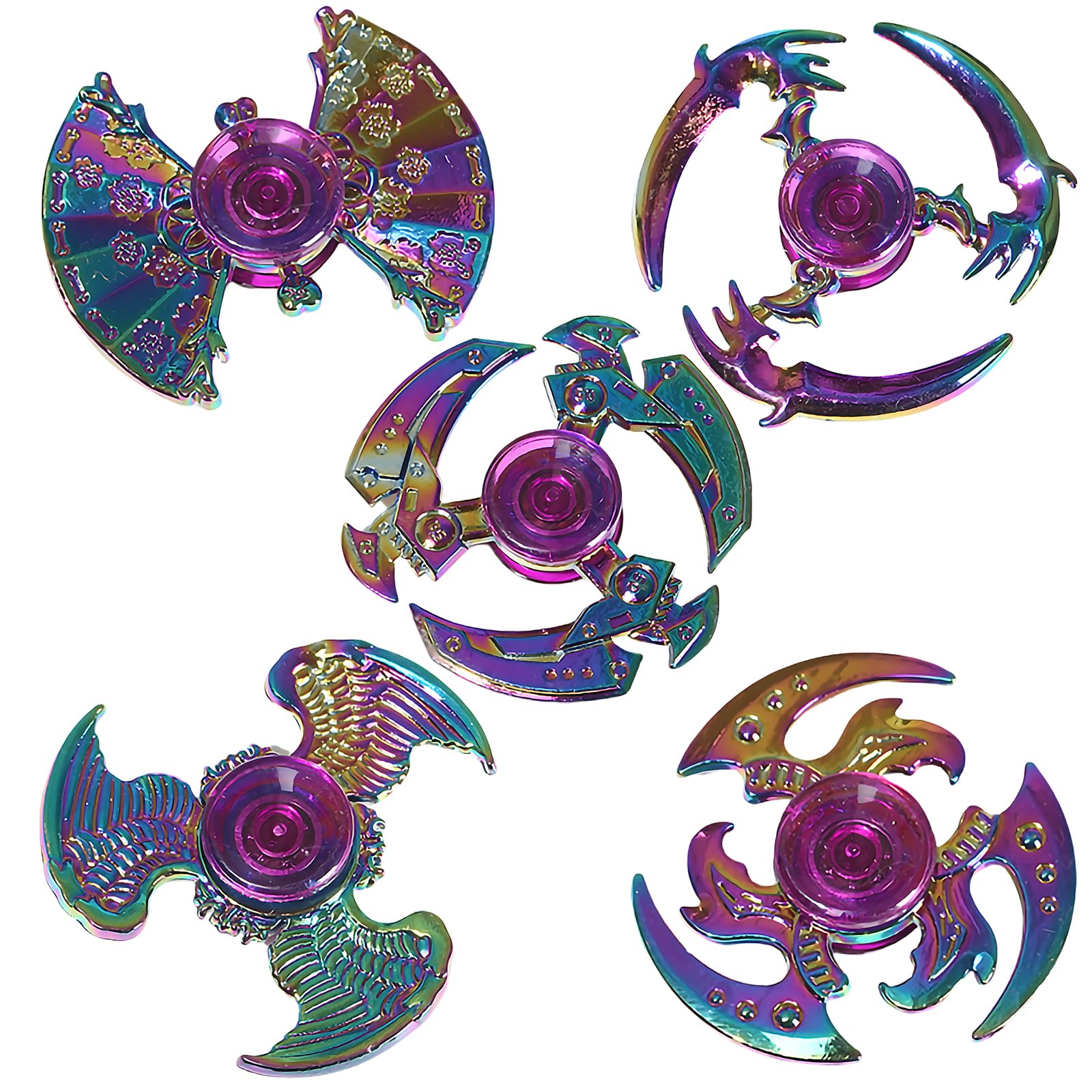 5Pcs Fidget Model, Cool Fidget Models, Appropriate for home use during relaxation periods, Gifts with Collectible Value
