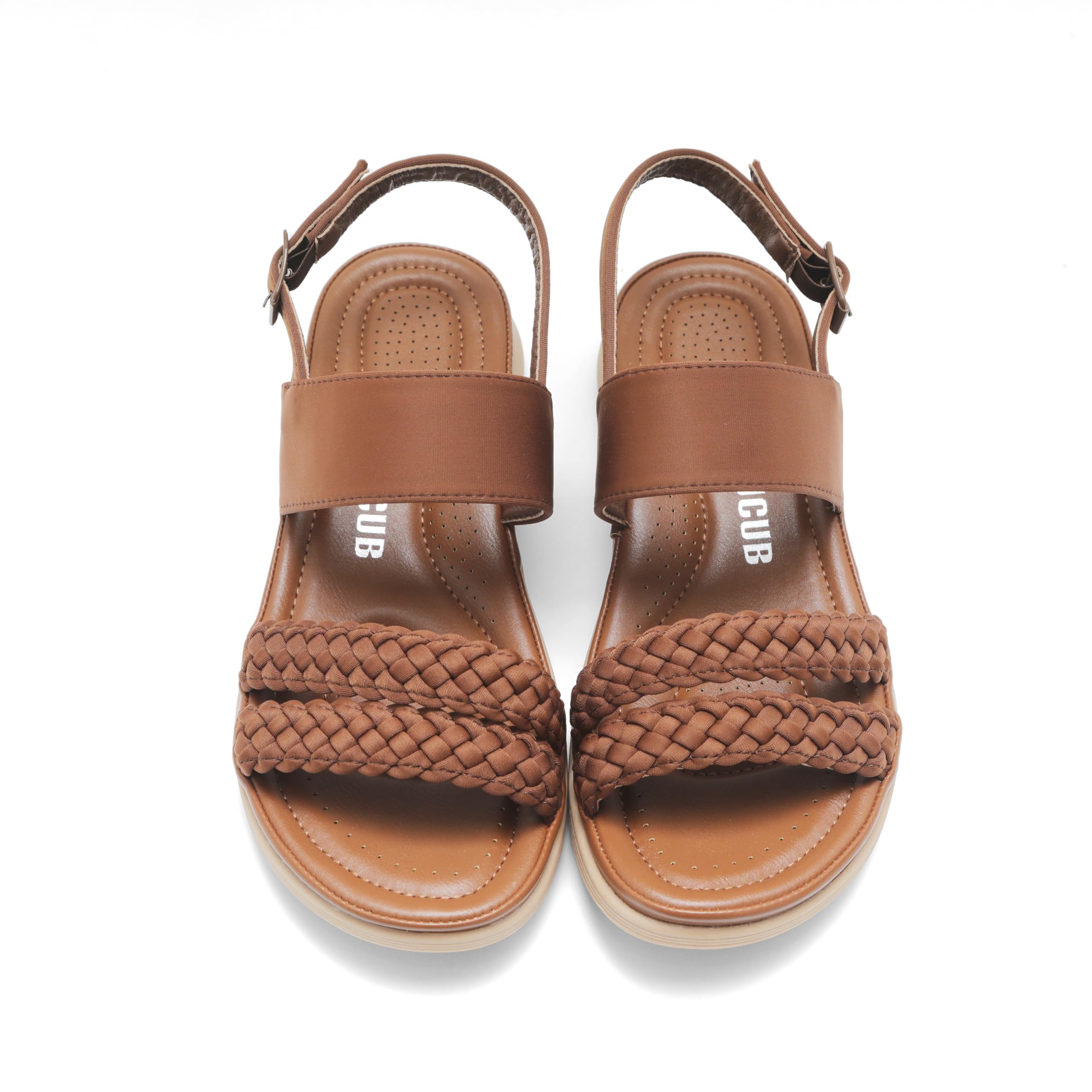Women's Flat Sandals Ankle Strap Open Toe Summer Braided Sandal Beach Comfortable Platform Outdoor Slingback Dress Shoes