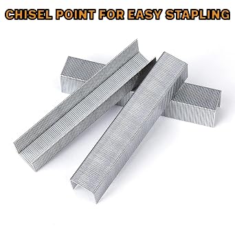 Heavy Duty Staples, 1/2 Inch Chisel Point Staple, 120 Sheet Capacity, 2,000 Staples for Heavy Duty Stapler