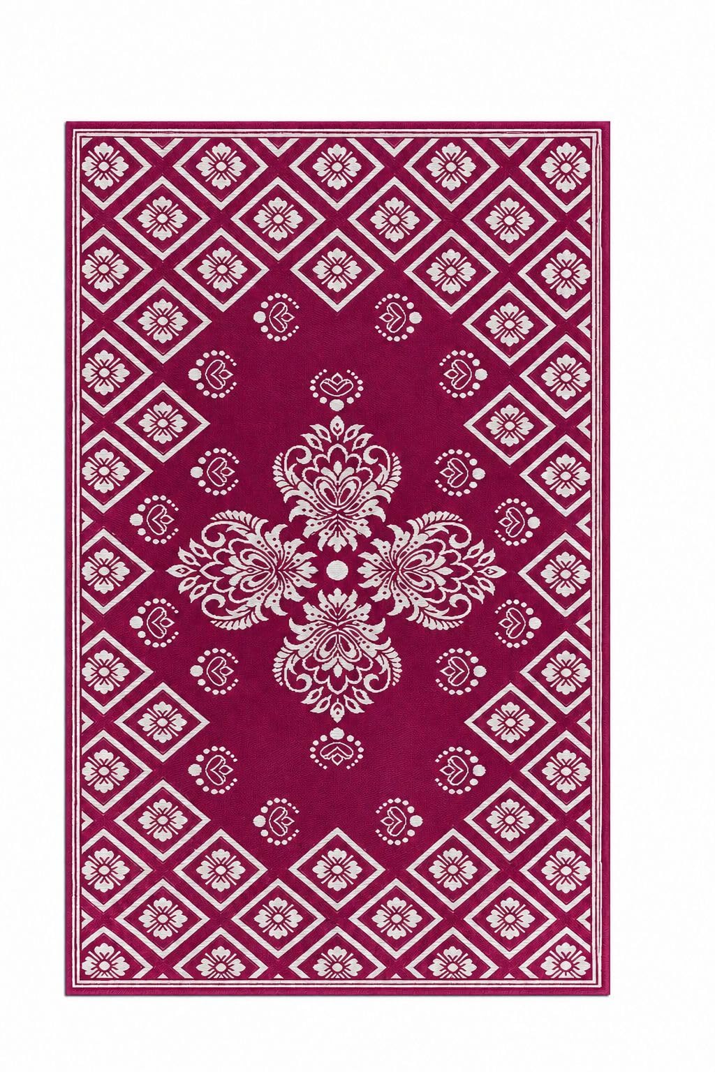 Plastic Virgin Mats/chatai for Sleeping On Floor Sitting Reversible Chatai Square Shape Mats for Home Living Room, Bedroom Floor, 6X9 Feet, Assorted, Pooja mat Picnic mat-image-22