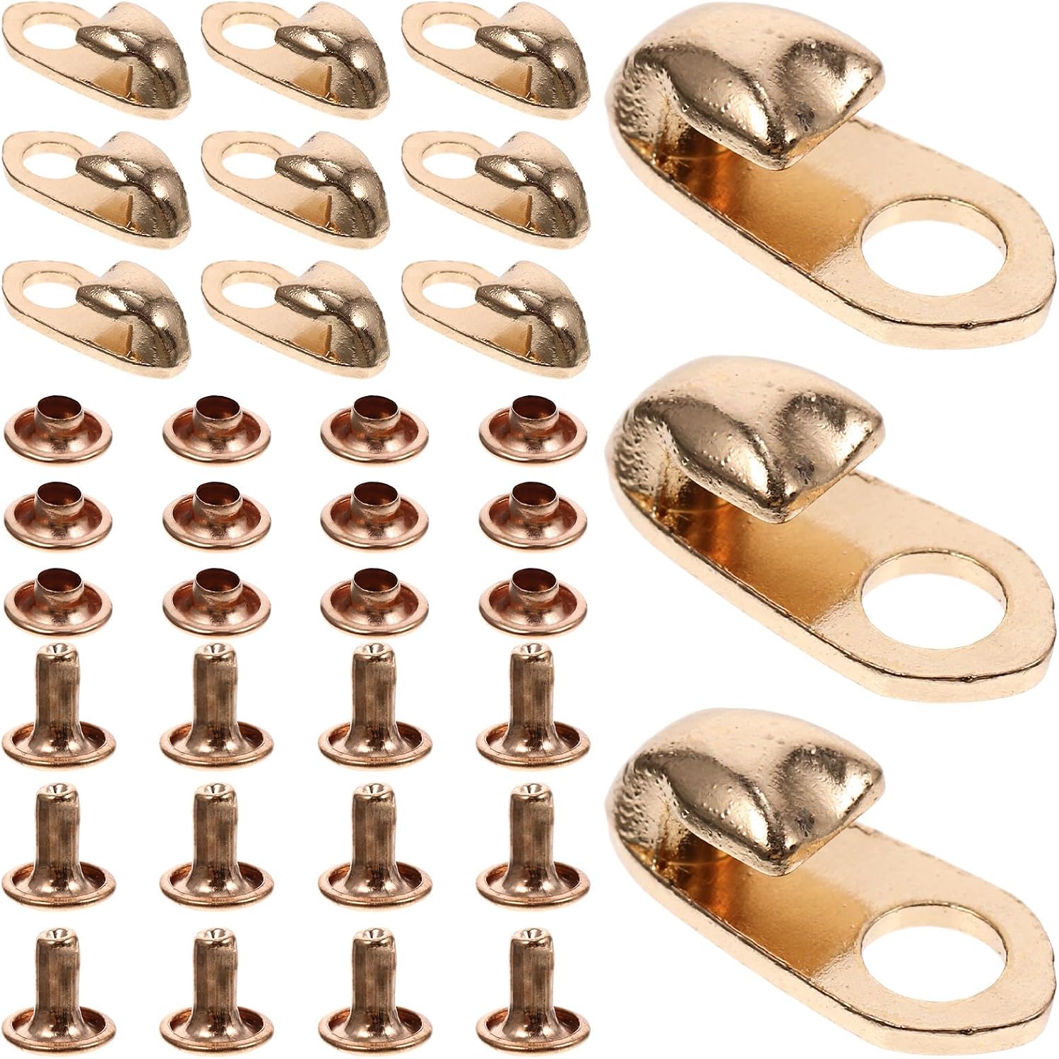 20pcs Alloy Boot Lace Hooks Shoe Buckle Fasteners for Repairing Hiking Boots Footwear with Enhanced Safety, Sturdy Metal Clips for Mountaineering and Demanding Terrains