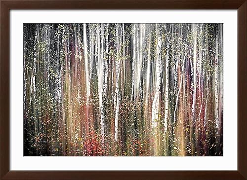 Miniatura 19 de ART.COM Lienzo decorativo para pared, diseño de otoño rosa, de Ursula Abresch, decoración escénica, 18 x 12 pulgadas Lienzo estirado