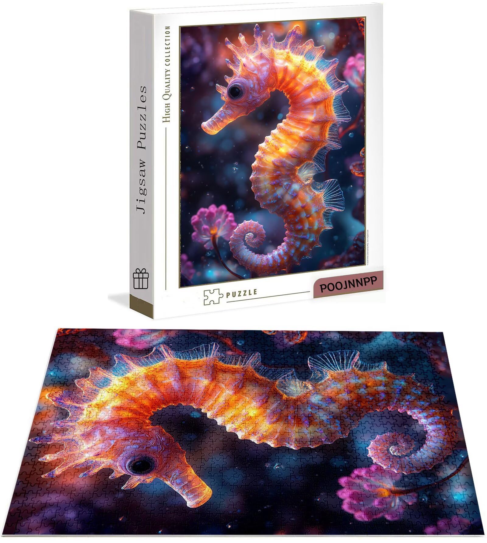 Puzzle 4000 Pezzi per Adulti Ragazzi, 3 4 5 Anni Puzzle Haima 6 7 8 Anni Giochi Educativi Sostenibili Con Motivi Per Adulti Da Gioco in Legno Di Alta Qualità Jigsaw Animale per Gioco Familiare B-7108