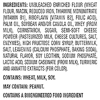 Vista 22 de RITZ Galletas tipo sándwich de queso, 20 paquetes de bocadillos (6 galletas por paquete)