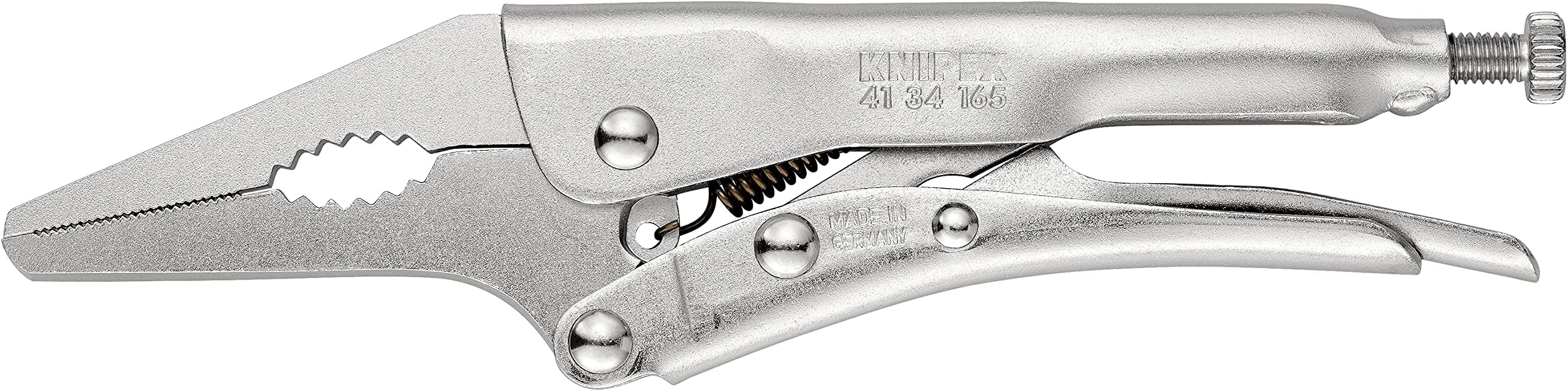 KNIPEX Grip Pliers Galvanized 165 mm, 41 34 165