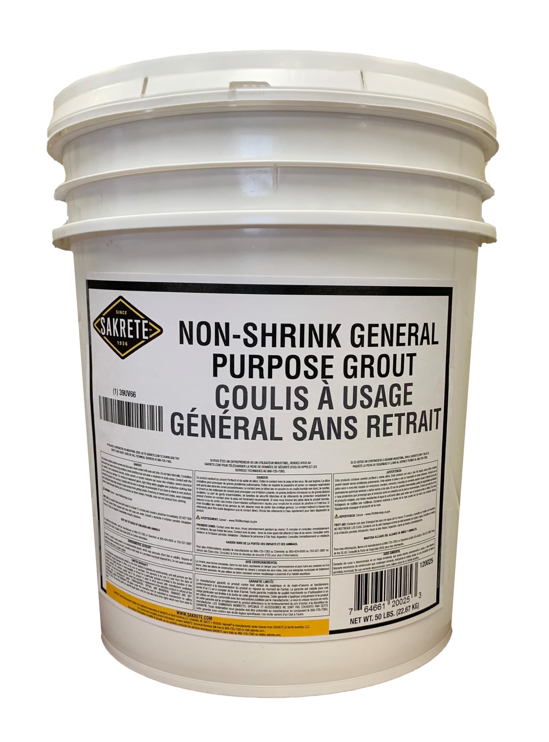 Non-Shrink General Purpose Grout (50 Pound, 1)