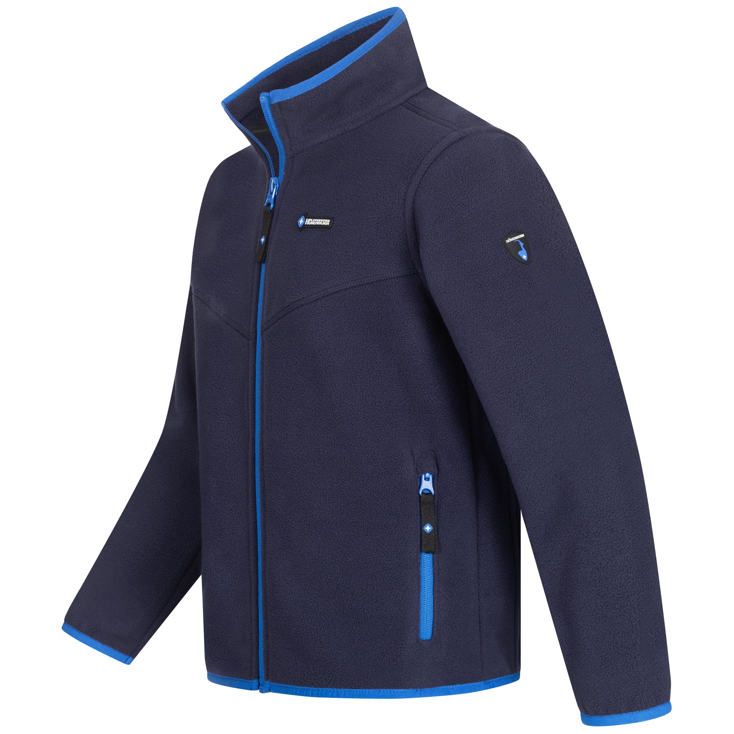 Höhenhorn Leggon Veste polaire pour enfants garçons filles fermeture éclair complète loisirs de plein air