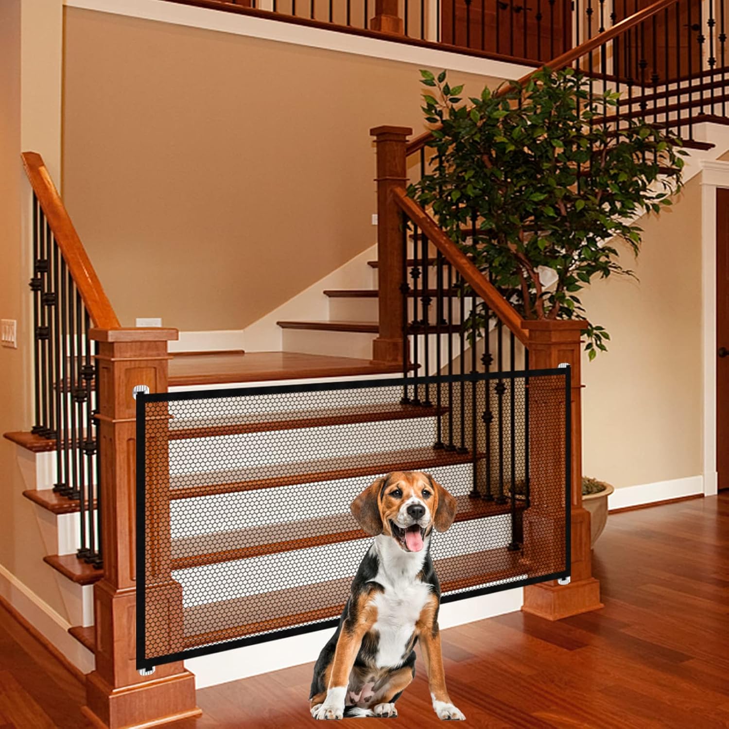 Reja para Perro，Adecuado para Interiores y Exteriores，Barrera De