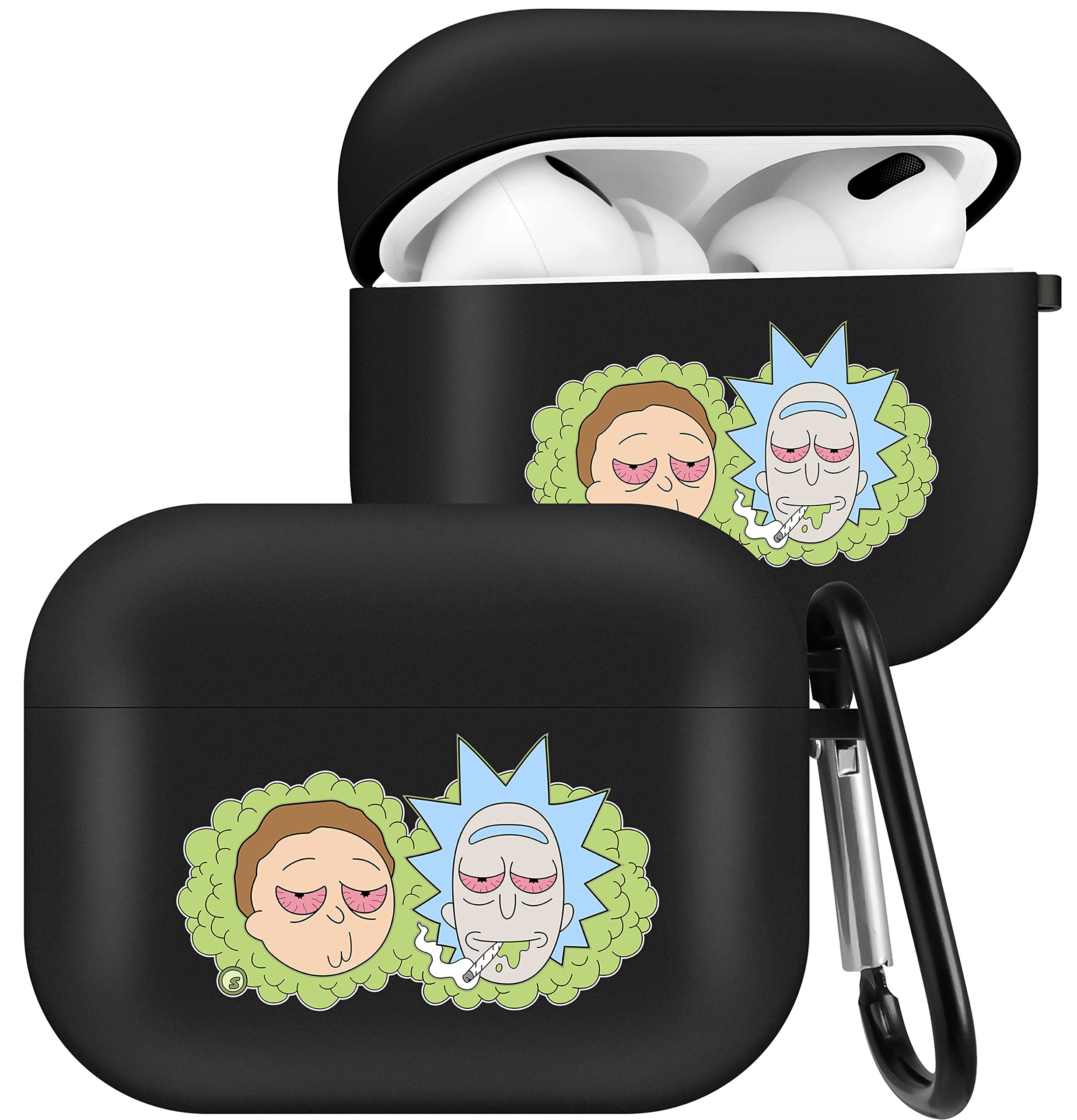 Qerrassafor Airpods Pro 2019/Pro 2nd Gen Case Cute Cartoon Cool Silicone  Cases for Apple Airpod Air Pods Pro Cover Kawaii Fun Funy Characters Covers