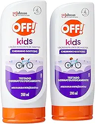 OFF! Kids Loção Repelente de Insetos, 2 Unidades de 200ml