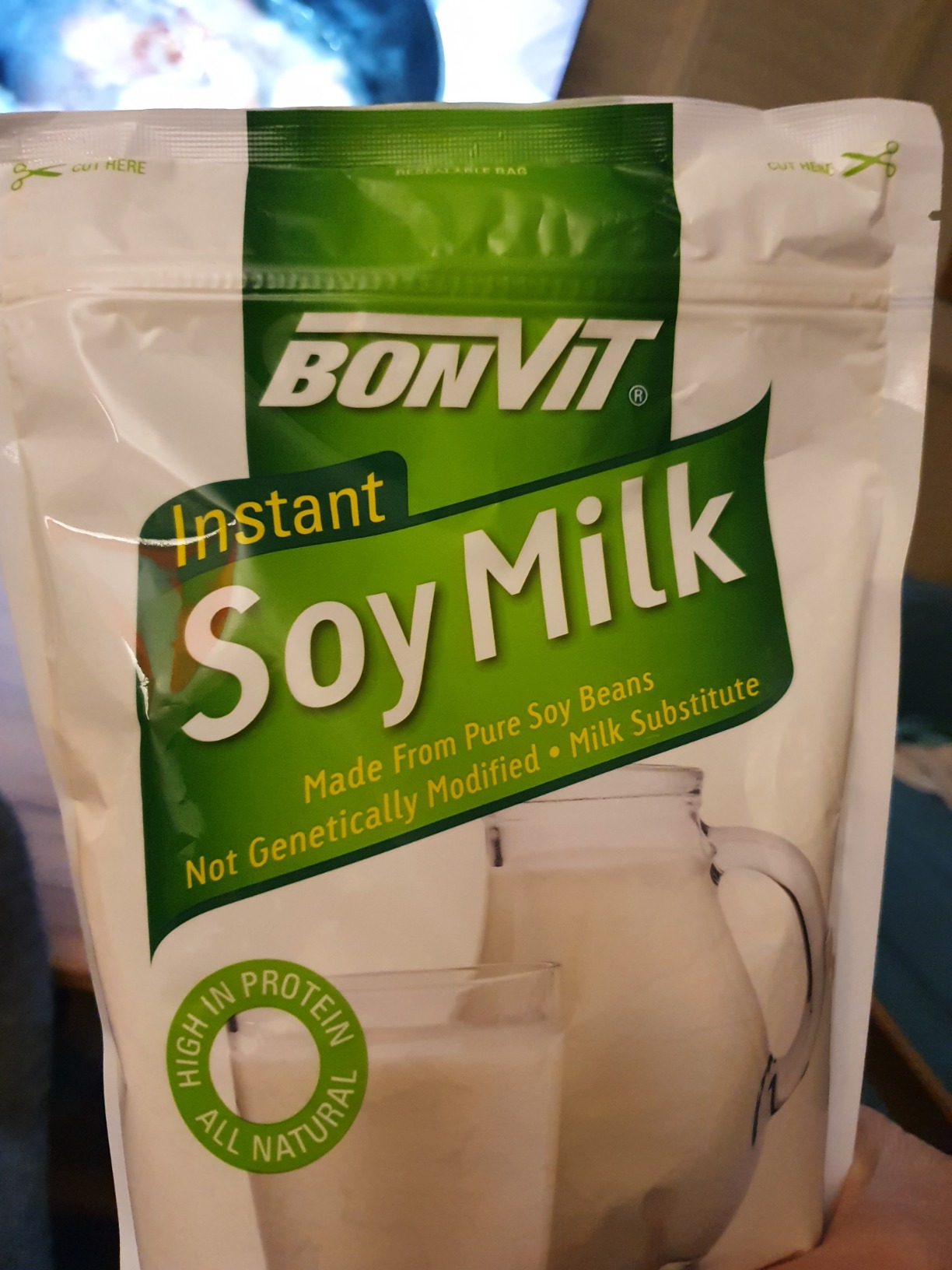 Bonvit Organic Instant Soy Milk Powder 500g Pantry