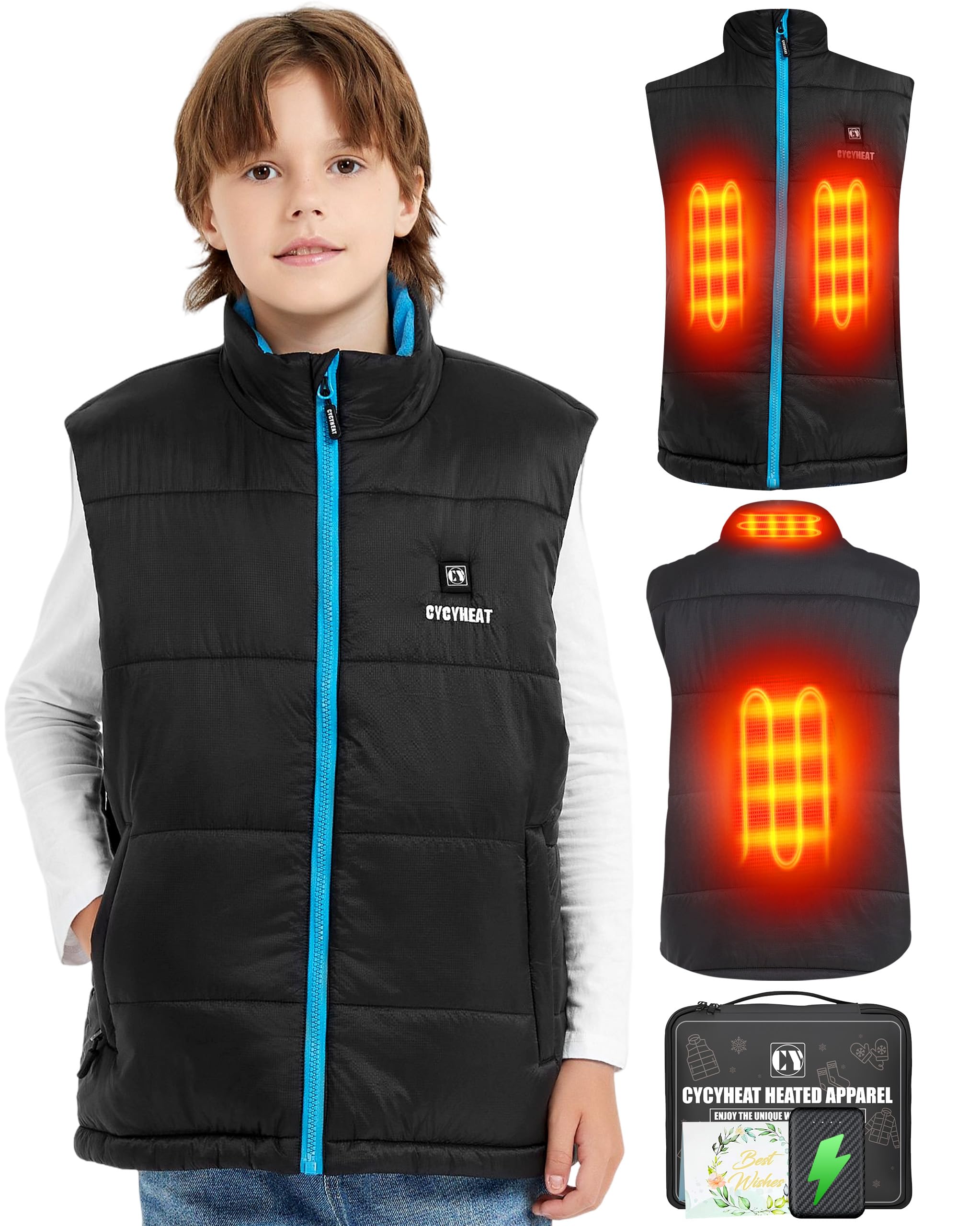 CYCYHEAT Rtpb-013 Gilet riscaldato Unisex Adulto