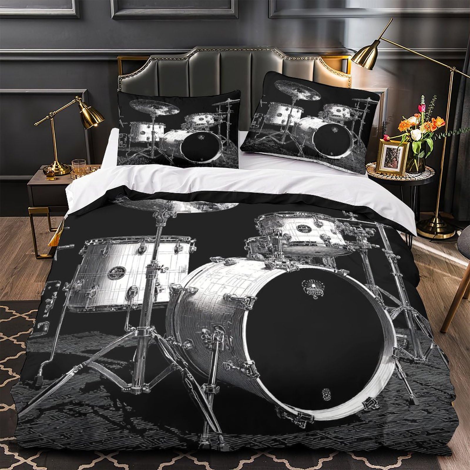 Drap de Couette Musique Moderne pour une Déco de Chambre Ado et Adulte