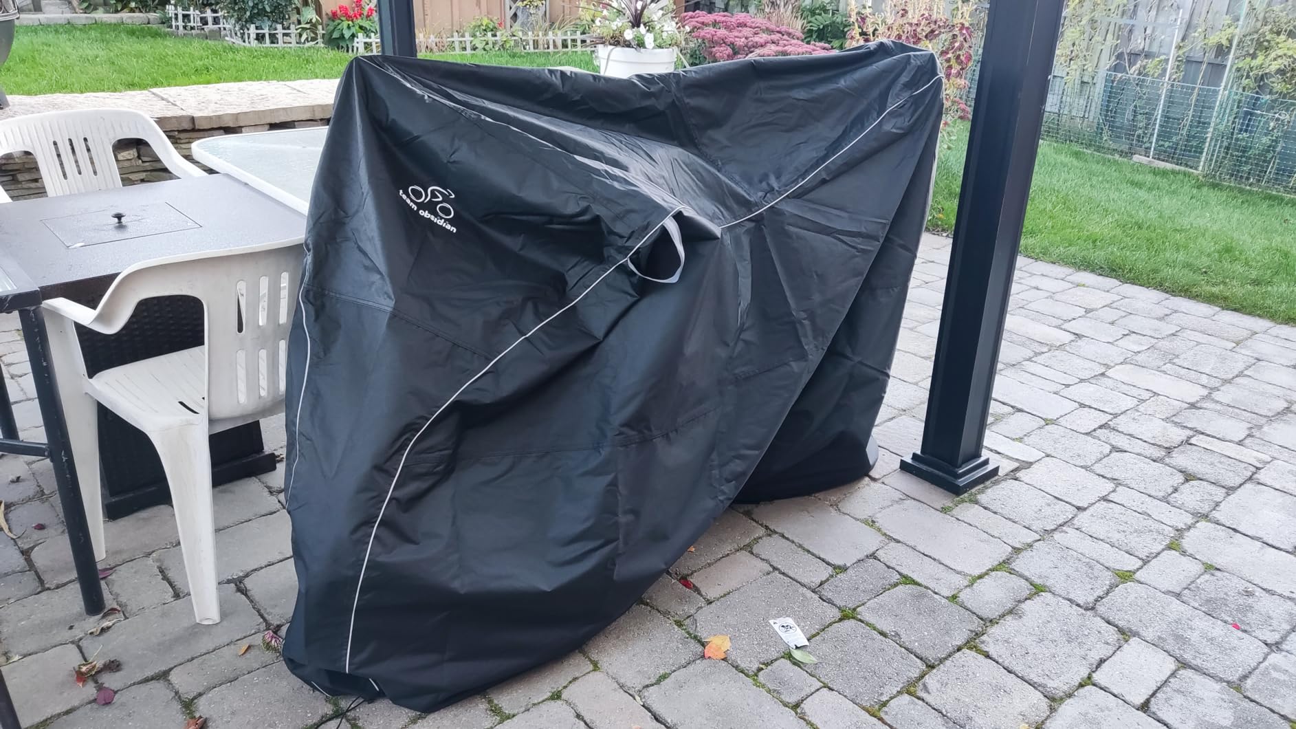 TeamObsidian Bike Cover for Storage Heavy Duty AntiUV Bicycle Cover